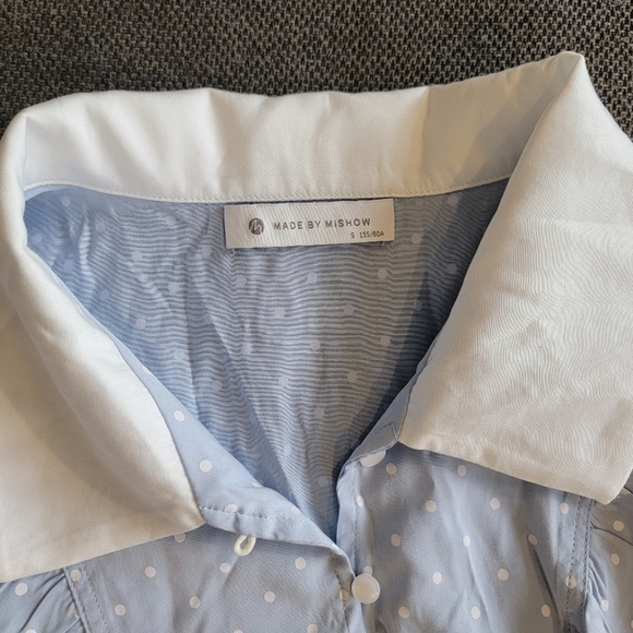 Made by Mishow collared blouse - Picture 4 of 4